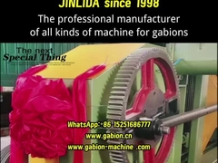 새로운 타입 GLD-2 중용 가비온 망 기계 망 크기 60x80mm,80x100mm,100x120mm 등