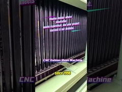 진리다: 중국의 강둑 강화를 위한 개비온 기계