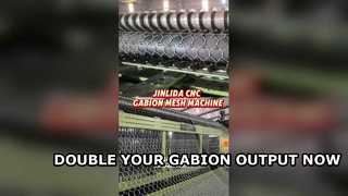 낮은 출력으로 인해 어려움을 겪고 계십니까? 이 Gabion 기계는 어떻게 용량을 두 배로 늘릴 수 있습니까?