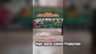 최대 출력을 위한 고속 Gabion 메쉬 기계