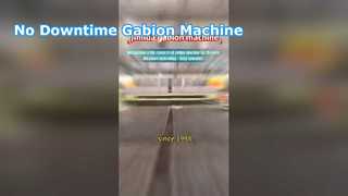 계획되지 않은 가동 중지 시간을 줄이도록 설계된 Gabion 기계
