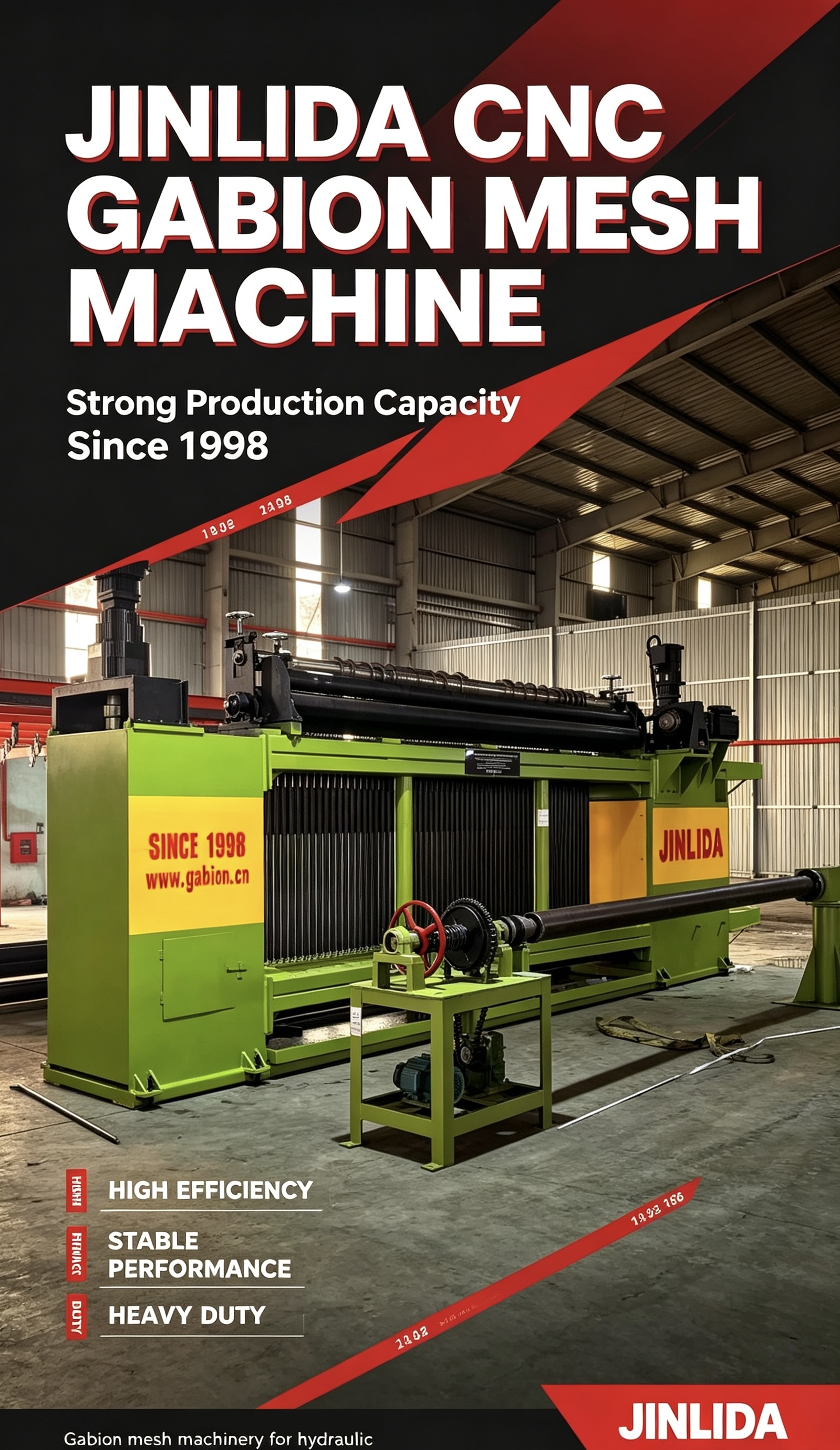 최신 회사 블로그 How to Set Up a CNC Gabion Mesh Machine Before Production: A Practical Pre-Start Checklist