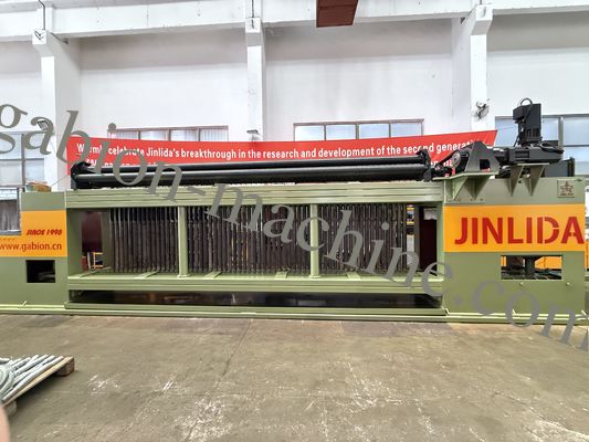 주문 100*120mm 지능형 CNC 가비온 망 기계 온라인 제품