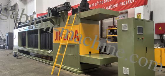 주문 Jinlida CNC Gabion Machine – Dual-Mesh Efficiency for 60×80 mm & 80×100 mm Production 온라인 제품