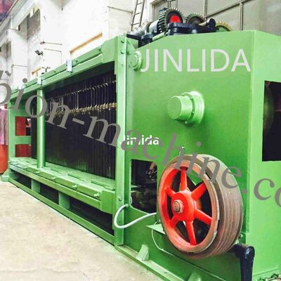 주문 아연 도금 강선 육각 망 기계 작동 온도 범위 -10°C ~ 50°C 망 폭 5000mm 내구성 장비 온라인 제품