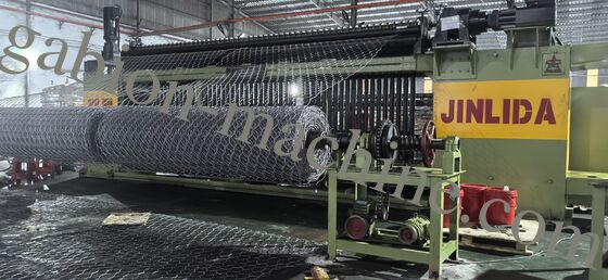 구입하다 두꺼운 철사 생산을 위한 기계를 만드는 65KW 튼튼한 CNC Gabion 메시 온라인 제품