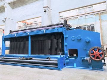 주문 산사태 보호를 위한 80x100mm 철사 그물세공 기계 돌망태 메시 온라인 제품