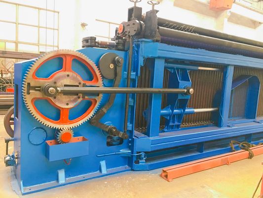 주문 30 kw PVC 코티드 와이어 5m 두배 랙 체인 링크  개비온 기계 온라인 제품