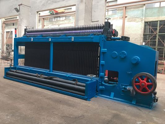주문 건설을 위한 낮은 마찰 25r/Min 80X100mm 철 개비온 기계 온라인 제품