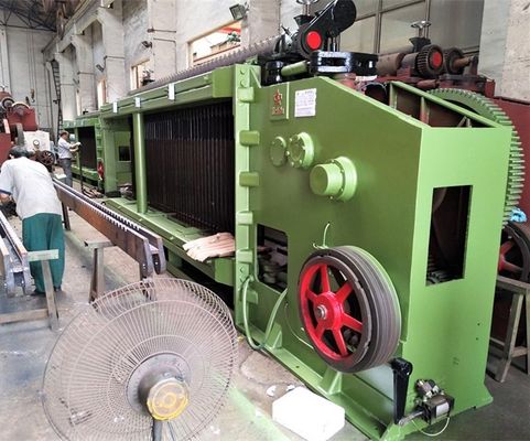 주문 SGS 80x100mm  나선 코일 Gi 와이어네트 개비온 기계 온라인 제품