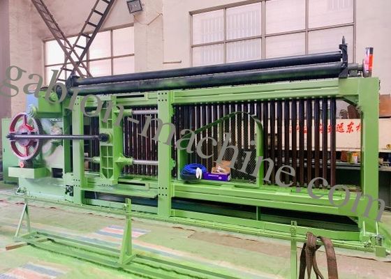 주문 6각형 Gabion 메시 기계 자동적인 Gabion 상자 만들기 온라인 제품