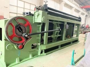 주문 22kw 돌망태 기계 80x100mm 서스테인 은행 6각형 메시 기계 온라인 제품