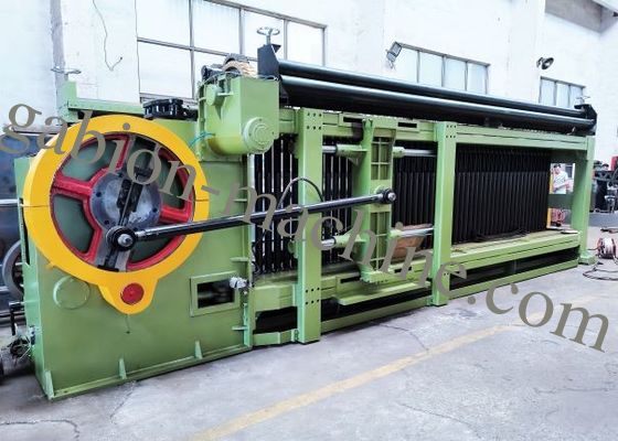 주문 PLC 통제 자동적인 정지 돌망태 메시 기계 84*100mm 3x1x1m 돌망태 상자 온라인 제품