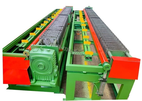 주문 4000mm 자동 엣지 와인딩 머신 PLC 제어, 옹벽 생산 라인용 온라인 제품