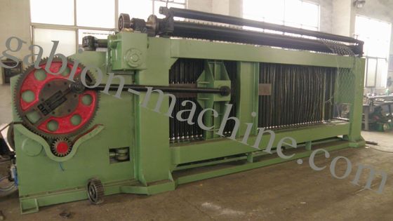 주문 6각형 철사 그물세공을 가진 주문 자동적인 Gabion 메시 기계 온라인 제품