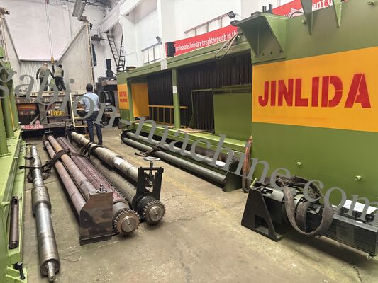 4300mm 너비 CNC 가비온 망 기계 고 효율성 가비온 망 생산