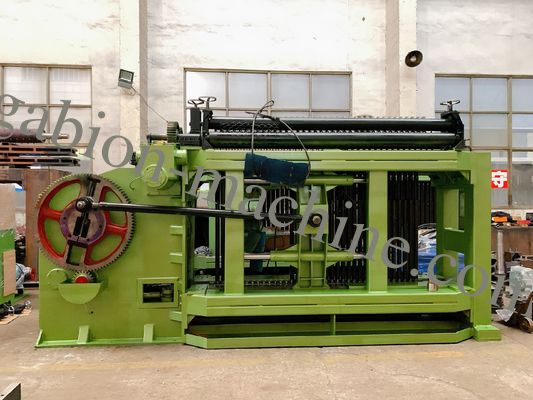 고속 PVC 입히는 용접된 감개틀 6각형 철사 그물세공 기계